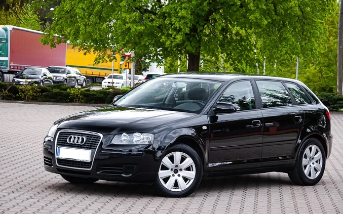 Audi A3 cena 21900 przebieg: 230000, rok produkcji 2007 z Goniądz małe 562